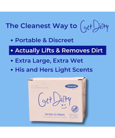 Buy Wipes for Men - Discreet Intimate & Full Body Wipes Pack of 12 | Untamed - Buy Online on GoSupps.com