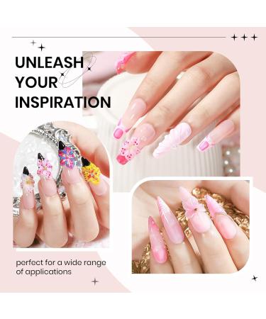  SUPWEE Solid Builder Nail Gel Kit Clear and White Multifunctional 3D for Nail Art Rhinestones Nail Glue for Home Use - Buy Online on GoSupps.com