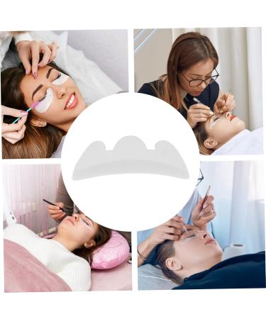 minkissy 5 Pairs Silicone Gasket Lash Tool Eyelash Perming Pads Silicone Eyelash Pad Eyelashes Grafting Gasket Eyelash Grafting Gasket White Silica Gel Fake Eyelashes Patch - Buy Online on GoSupps.com