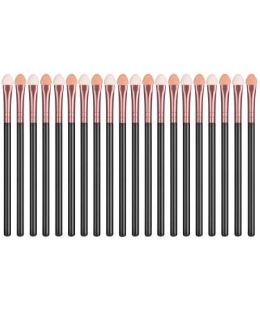 WLLHYF 20-Piece Eyeshadow Applicators Set | Reusable Double-Sided Makeup Brushes for Women & Girls | Professional Eyeshadow Tools - Buy Online on GoSupps.com