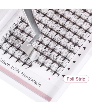 Buy Wispy Fan Lashes 0.07C | DIY Eyelash Extensions 9-16MM | Natural Look Individual False Eyelashes for At-Home Use - Buy Online on GoSupps.com