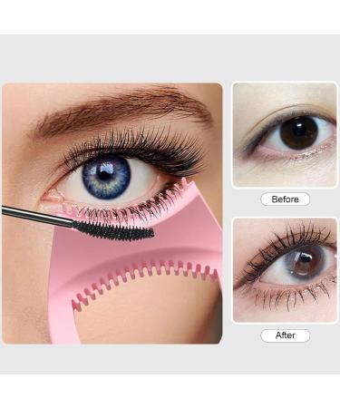 Silicone Makeup Stencil | Multifunctional Eyeliner Stencils | Stencil Pads for Winged Eyeliner Lashes Lip Liner Beauty Ruler Quick Makeup Tool Tosier Pink - Buy Online on GoSupps.com
