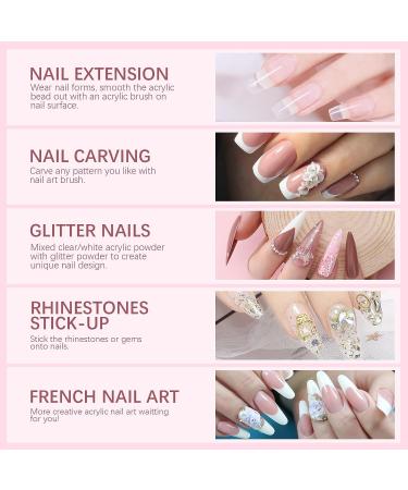 Morovan Acrylic Nail Kit - Complete Professional Nail Kit for Beginners - DIY Nail Extension Set for Starters - Buy Online on GoSupps.com