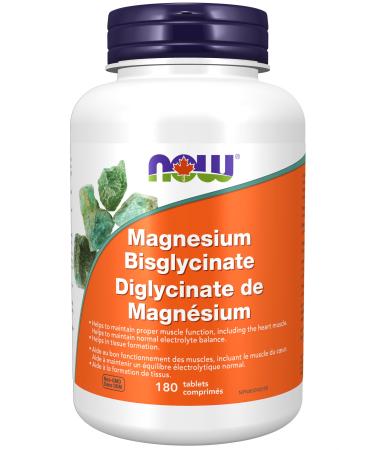 Now Foods Magnesium Bisglycinate 100mg 180tab