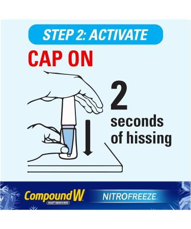 Compound W Nitrofreeze Wart Remover System - 1 Count - For Treatment & Common/Plantar Wart Removal - Buy Online on GoSupps.com