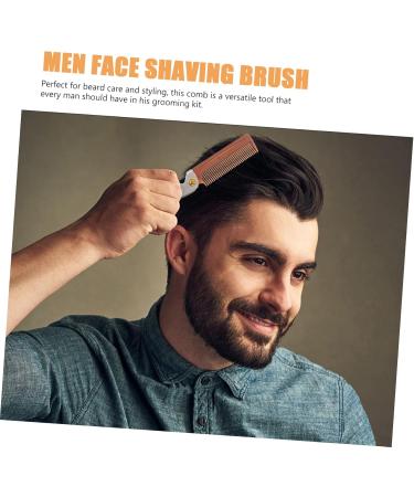 Vintorky Taschenkamm Beard Brush - Premium Beard Care & Salon Quality Face Hairbrush for Men - Buy Online on GoSupps.com