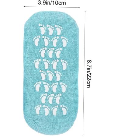FRCOLOR 4 Pairs Gel Socks Spa Miss Nursing Cover Cotton Yarn - Buy Online on GoSupps.com