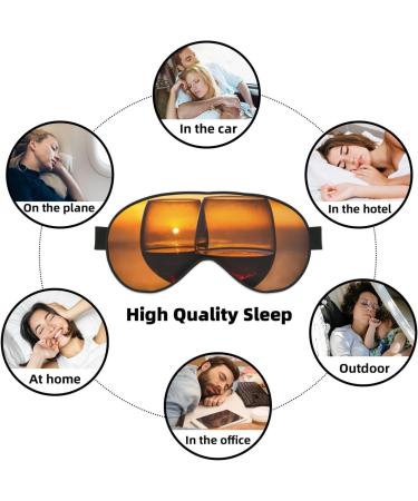 Red Wine Print Sleep Eye Mask | Soft Eyeshade for Travel & Napping | Ideal for Women & Men - Buy Online on GoSupps.com