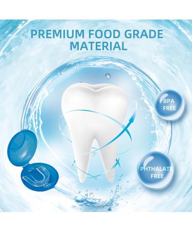 Thermoplastic Teeth Whitening Mouth Trays | Dental Guard for Grinding & Sports | Complete Oral Care Kit with Case - Buy Online on GoSupps.com