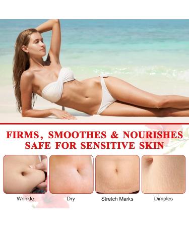 2Pack Hot Cream Belly Firming Cream with Hibiscus & Honey Cellulite Cream for Thighs Arms and Belly Belly Fat Burner for Women& Men. - Buy Online on GoSupps.com