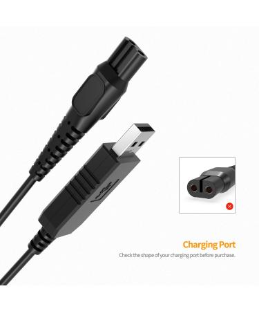 Superer 5V USB to DC 15V Charging Cable for Philips Norelco HQ8505 9000 5000 3000 QG HQ QC AT PT RQ Series Razors - International Shipping Available - Buy Online on GoSupps.com