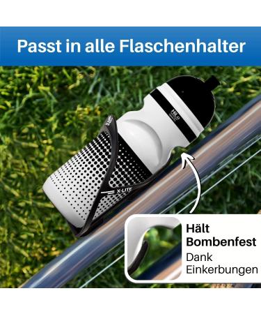 Hilo Sports 750ml BPA Free Bicycle Bottle | Eco-Friendly Water Bottle Made with 30% Recycled Plastic - Buy Online on GoSupps.com