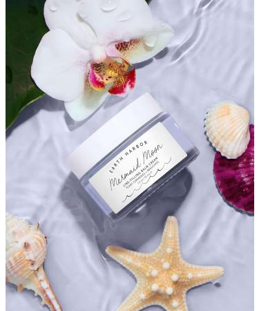 Mermaid Moon Line-Filling Balm Cream - Vegan Night Treatment for Wrinkles and Hydration with 20+ Actives - Deeply Restores and Nourishes Skin - Buy Online on GoSupps.com