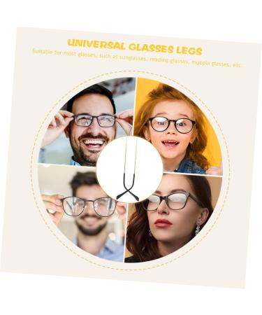 Seaesfoufu Non-Slip Glasses Spikes - 1 Pair for Enhanced Stability & Comfort | Upgrade Your Eyewear Today! - Buy Online on GoSupps.com