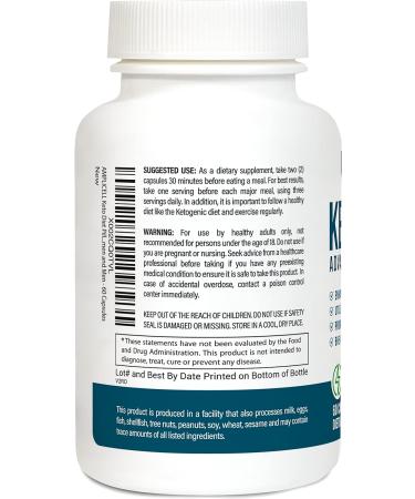 Keto Max Supplement 60Ct - Boost Energy & Metabolism with Keto BHB Exogenous Ketones - Manage Cravings - Utilize Fat for Fuel with Ketosis - Keto Burn Pills for Men & Women - Buy Online on GoSupps.com