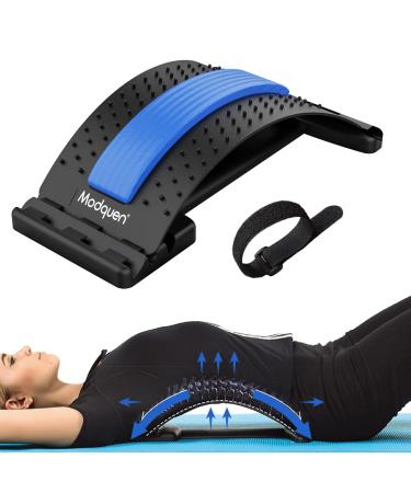 Modquen Back Stretcher for Lower Back Pain Relief, Multi-Level Lumbar Back Pain Relief Device for Herniated Discs, Scoliosis, Sciatic Nerve Pain