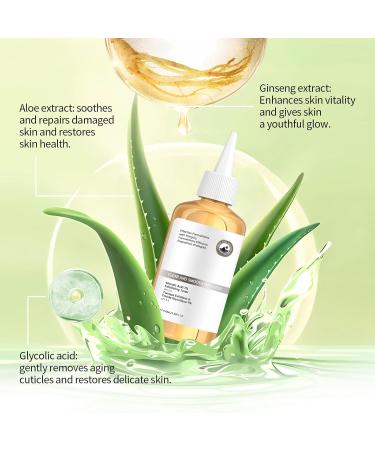 Glycolic Acid Toner 7% Glycolic Acid Toning Resurfacing Solution - Hydrating Exfoliating Toner for Clear and Smooth Skin Reduces Large Pores & Acne Brightens and Strengthens 100ml - Buy Online on GoSupps.com