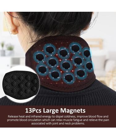 Cometx Self-Heating Thermal Neck Support Pad - Elastic Cervical Collar for Physiotherapy & Pain Relief - Buy Online on GoSupps.com