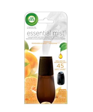 Air Wick Essential Oils Diffuser Mist Refill, Mandarin & Sweet Orange, 1ct, Air Freshener
