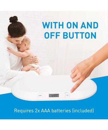 Buy Grundig Babyhage Digital Children's Scale - Accurate Up to 20kg for Newborns | LED & LCD Display Tara Function Auto Shutdown | International Shipping Available - Buy Online on GoSupps.com