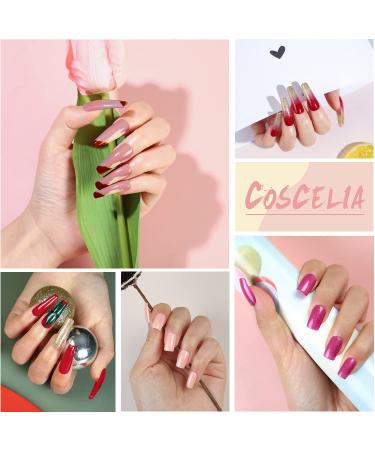 15ML Gel Nail Polish Kit with UV Light - Starter Kit with 24W LED Lamp, Glitter & Nude Colors, Matte Top Coat, Nail Art Rhinestones - DIY French Manicure Set - Buy Online on GoSupps.com