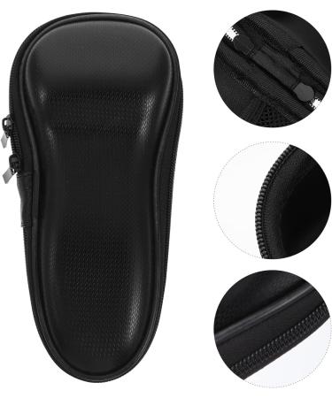 Lurrose Razor Bag - Portable Beard Cutter Organizer for Men's Electric Trimmers | Black Hairdressing Case for Haircuts & Storage - Buy Online on GoSupps.com