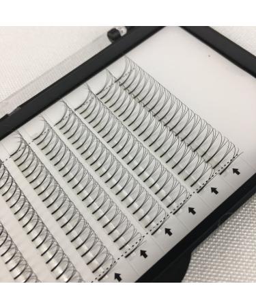 Natural Soft 3D Premade Volume Lashes - C Curl & D Curl | Thickness 0.10mm | Length 8mm-15mm - Soft Black Eyelash Extensions - Buy Online on GoSupps.com