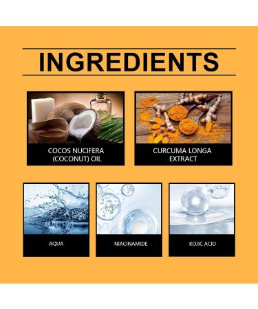  BAInuai Turmeric Anti-Oxidant Serum for Dark Spot Correct Turmeric Anti-Oxidant Serum Anti-Oxidant Serum with Turmeric for Age Spots Serum for All Skin Types 30ml (3 Pack) - Buy Online on GoSupps.com