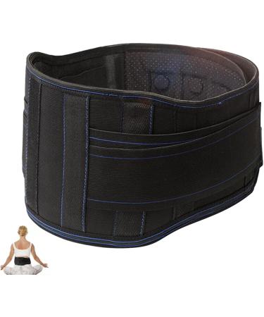 Adjustable Heated Lumbar Support for Low Back Pain Relief | Breathable Back Band - Perfect Christmas Gift - Buy Online on GoSupps.com