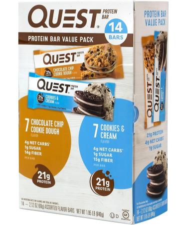 Quest Protein Bar Variety Pack 14 ct. - Buy Online on GoSupps.com