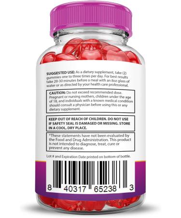 Ripped Results Keto ACV Gummies 2000MG - Vegan Apple Cider Vinegar with Pomegranate & Beet Juice 60 Count - Non-GMO - Buy Online on GoSupps.com