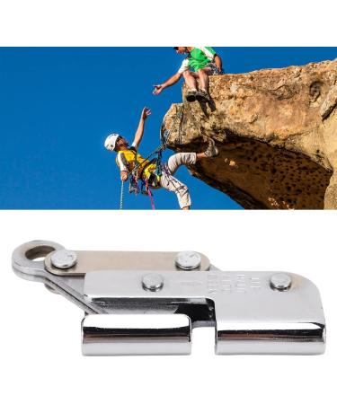 Climbing Self-Braking Abseiling Rope Gripper | Alloyed Steel Self-Securing Clamp for Expeditions & Tree Nursing - Strong Load-Bearing Capacity - Buy Online on GoSupps.com