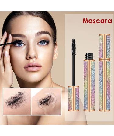 CERAVI Lashvibe Mascara Sweetempo Mascara Natural 4D Fiber Mascara 4D Silk Fiber Eyelash Mascara Waterproof Curling Lashes Lengthening Mascara Black Thick Long Lasting Smudge Proof (4PCS) - Buy Online on GoSupps.com