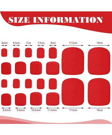 352-Piece Chic Color Toenail Polish Stickers | Adhesive Toe Nail Wraps | DIY Toe Nails Manicure Decal | Includes 2 Nail Files | Girls' Nail Art Kit - Buy Online on GoSupps.com