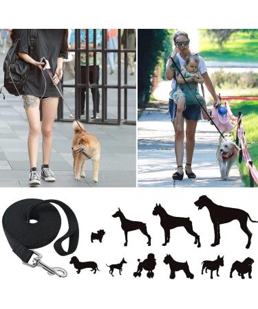 Long Line Dog Lead 50m Mainiusi Long Dog Training Lead Extra Long Dog Training Lead Long Leash for Dogs Training Lead for Dogs 50m Long Dog Lead for Walking Training Tracking Obedience (50m Black) - Buy Online on GoSupps.com