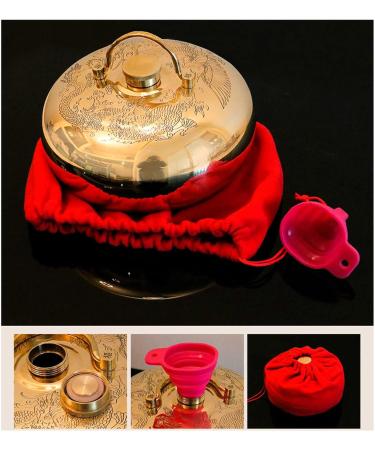 Premium Copper Hot Water Bottle | 20cm Heating Bag for Maximum Warmth & Comfort - International Shipping Available - Buy Online on GoSupps.com