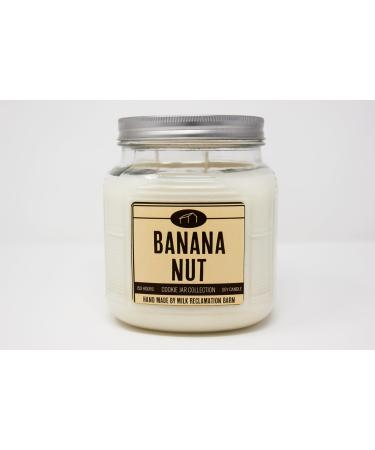 Banana Nut Scented Cookie Jar Candle 30 Oz Home Fragrance Accessories