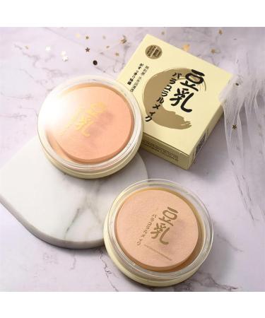 Concealing and Setting Soy Milk Powder Long Lasting Oil Control Face Foundation Waterproof Anti-Sweat Foundation Soy Milk Powder Foundation F - Buy Online on GoSupps.com