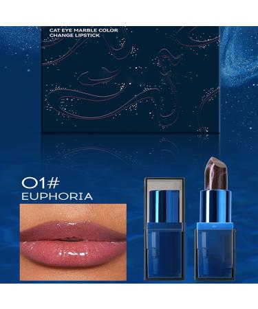 Women Lipstick Makeup Lipstick Color Changing Hydrating Formula Long-Lasting Wear Lightweight Texture Temperature Sensitive Lips Moisturizer for Women All Skin Tones - Buy Online on GoSupps.com