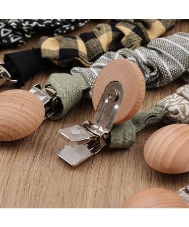 GLASSNOBLE Pacifier Chain - Baby Cotton Dummy Chain for Newborns | Safe & Stylish Pacifier Holder - Buy Online on GoSupps.com