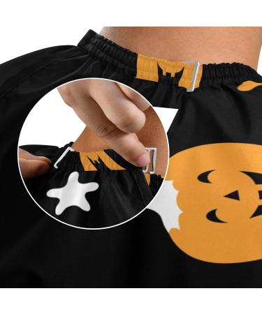 Waterproof Barber Cape - Halloween Cheetah Haircut Bib for Men & Women | Unisex Hair Cutting Cape  - Buy Online on GoSupps.com