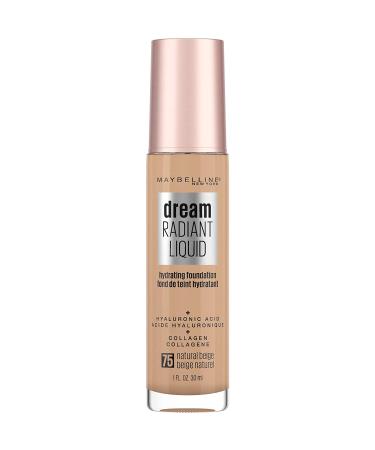 Maybelline Dream Radiant Liquid Foundation - Natural Beige, 1 Fl Oz (Pack of 1) - Buy Online on GoSupps.com