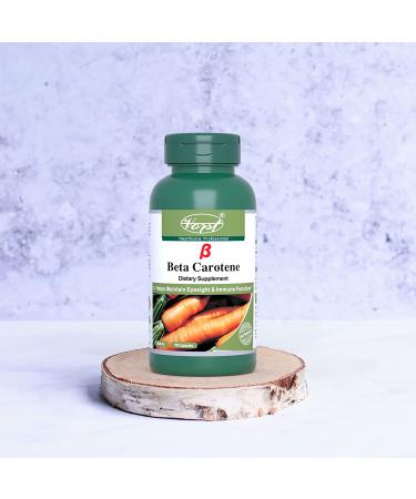 Vorst Beta-Carotene 1.5mg (5000 IU) Vitamin A Capsules - Vision Health Support & Antioxidant - 90 Caps - Buy Online on GoSupps.com