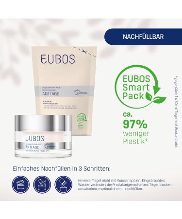 EUBOS Antiaging Hyaluron Repair Filler Day Navulzak 50 ml - Buy Online on GoSupps.com