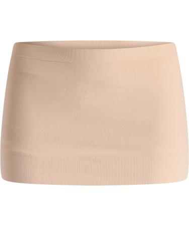 Corsinel Stomasafe plus two -layer belly bandage for secure fixing the stoma bag elastic belly band with extra support effect with increased activity beige L/XL beige - Box L -XL