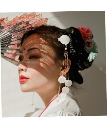 minkissy 1 pair fringe clip hair accessory for women pearl hair accessories hairpins hair for women crystal hair barrettes crystal hair clip womens hair accessories side hairpin set - Buy Online on GoSupps.com