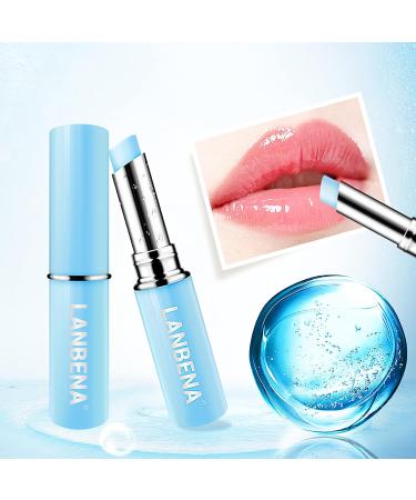 LANBENA Hyaluronic Acid Lip Balm - Moisturizing, Reduce Fine Lines, Nourishing Lip Care - 1.8g - Buy Online on GoSupps.com