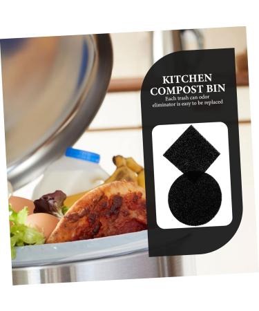 Kombiuda 8st Compost Box Filter Cotton Stray Pad - Premium Kitchen Compost Heap Accessories & Coal Filter Slices - Buy Online on GoSupps.com