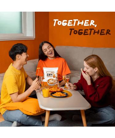 Yopokki Cheese Tteokbokki Pack - Authentic Korean Instant Rice Cakes (2 Pack) Snack - Buy Online on GoSupps.com