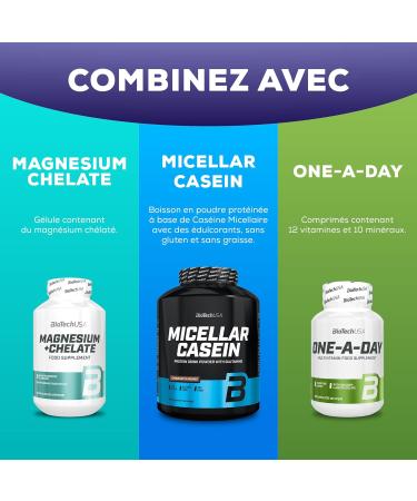 BioTechUSA Night Dietary Supplement in Capsule Form with L-Tryptophan Cherry and Fierce Chamomile Flower Extract 60 Capsules - Buy Online on GoSupps.com